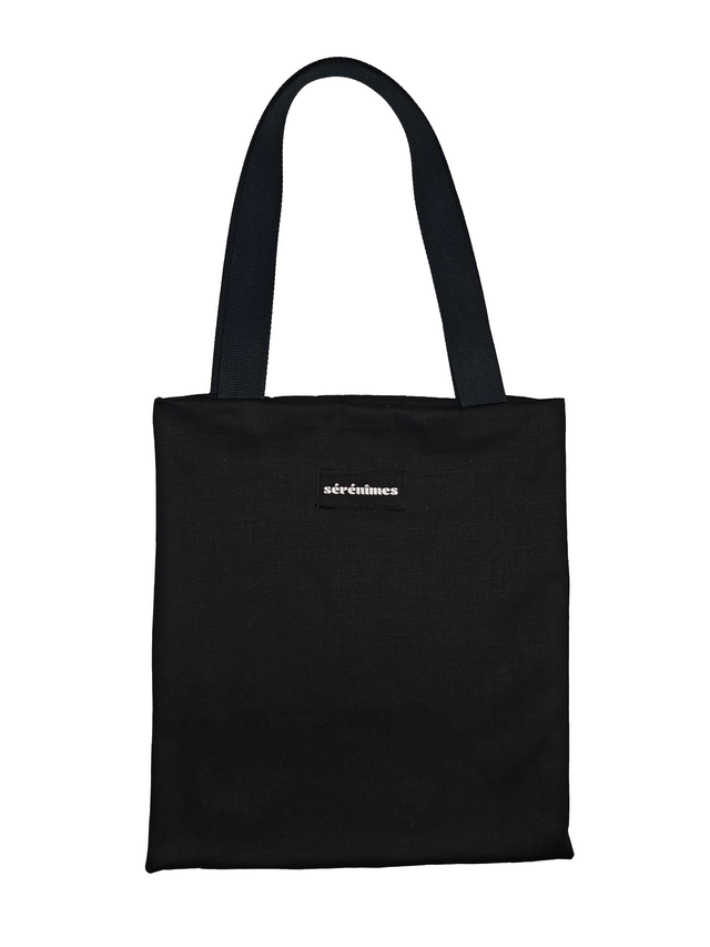 TOTE BAG DENIM NOIR DIANE 