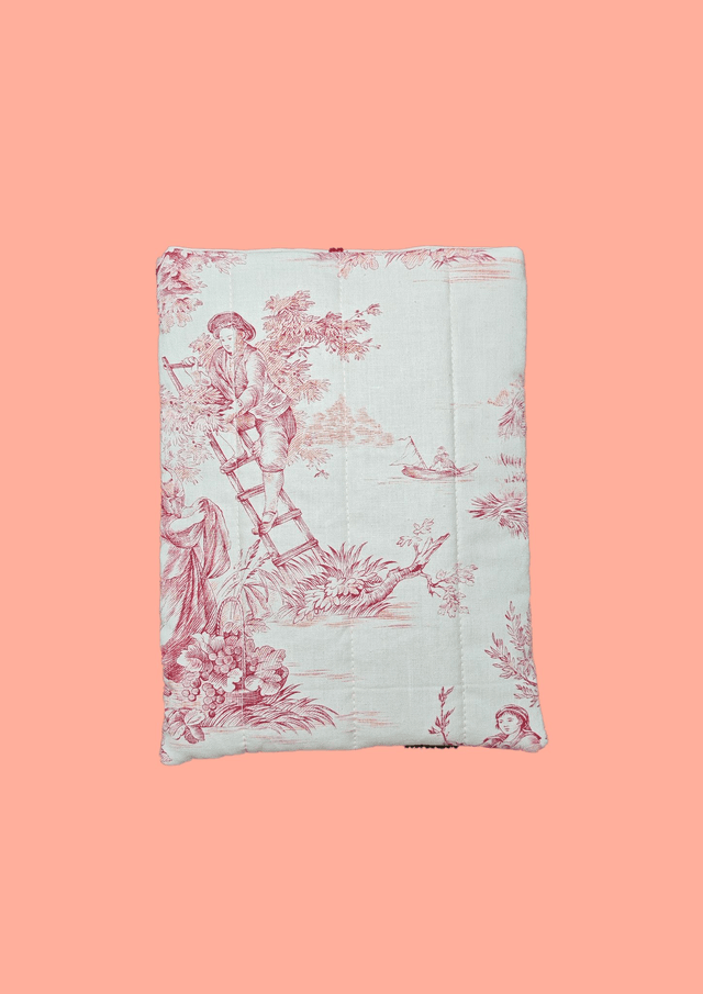 POCHETTE LIVRE "JOUY ROUGE" taille S