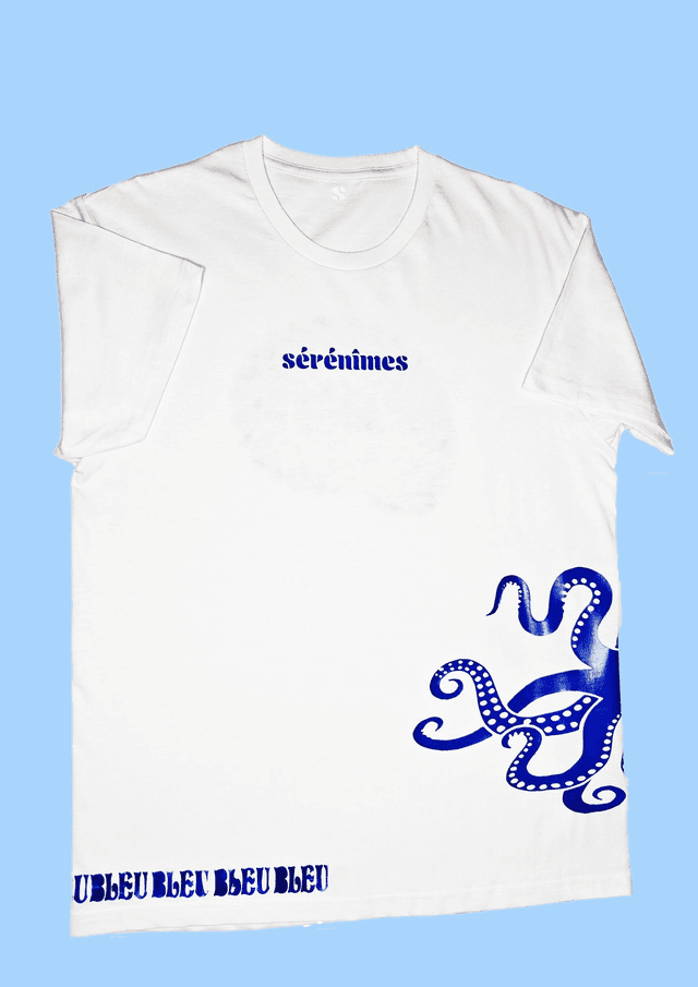 T-SHIRT &quot; LE BLEU &quot;