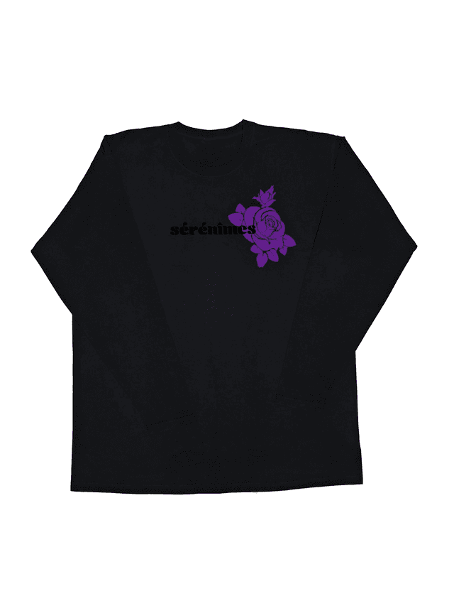 T-SHIRT MANCHE LONGUE &quot;A CITY ROSE &quot; 